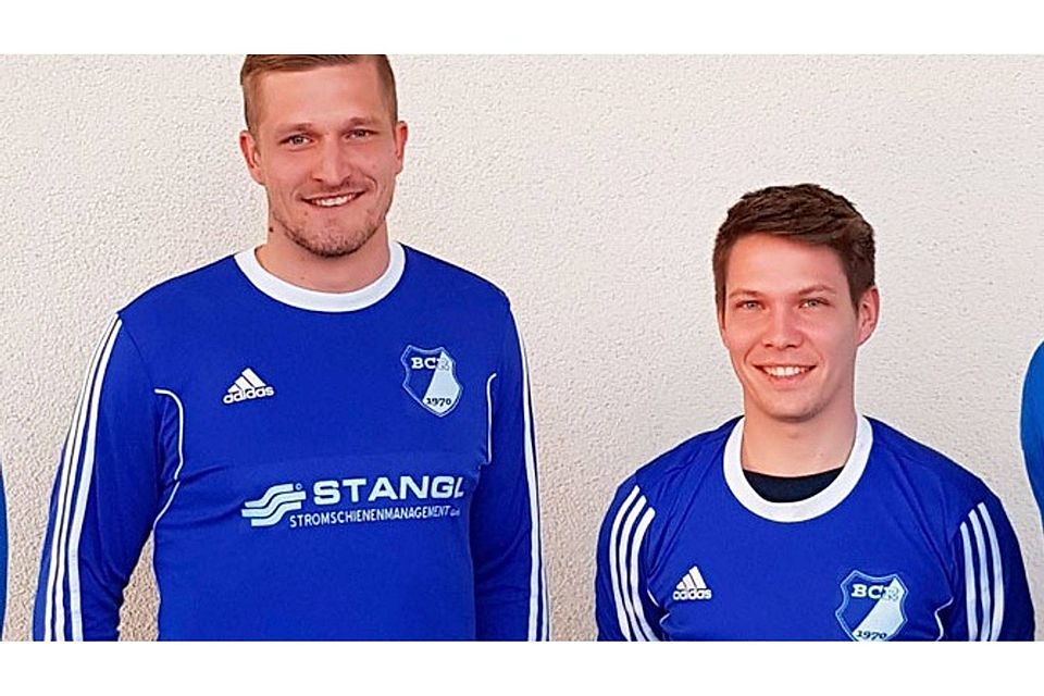 Das neue Trainerduo Markus Rolle (links) und Franz Losert startet mit dem BC Rinnenthal die Saisonvorbereitung.