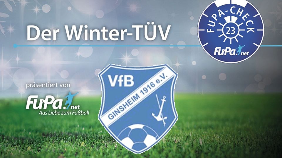 Die B-Junioren des VfB Ginsheim im Winter-TÜV.