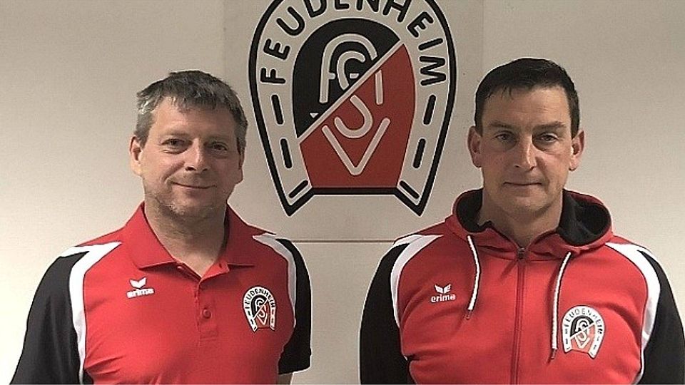Das neue Trainerteam des ASV Feudenheim, Markus Kreis und Dirk Ritschel.   Foto: ASV