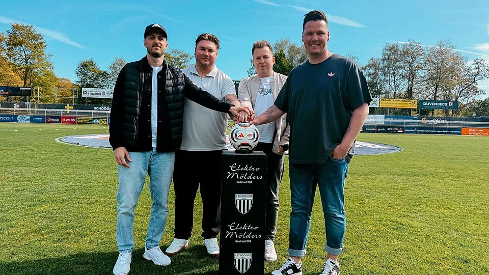 Die neue sportliche Führung des 1. FC Bocholt. 