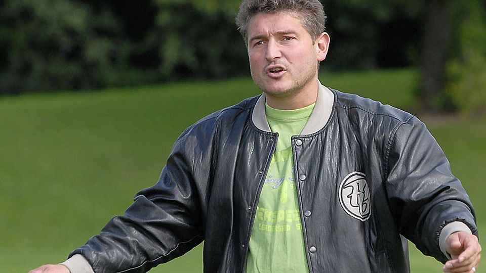 Roland Zuidema im Jahre 2006, als er noch die TG Viktoria Augsburg trainierte. Zuletzt wollte er die A-Junioren des TSV Schwabmünchen betreuen.   F.: S. Kerpf