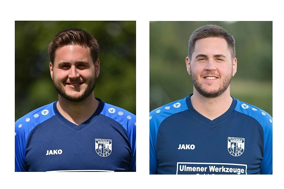 Mit ihren 25 Jahren zählen Niklas Denkel (links) und sein Zwillingsbruder Tobias längst zu den Leistungsträgern beim SV Fortuna Ulmen. Parallel bilden sie in der JSG Eifelhöhe gemeinsam mit ihrem Trainerkollegen Frank Roden­kirch die Talente aus.