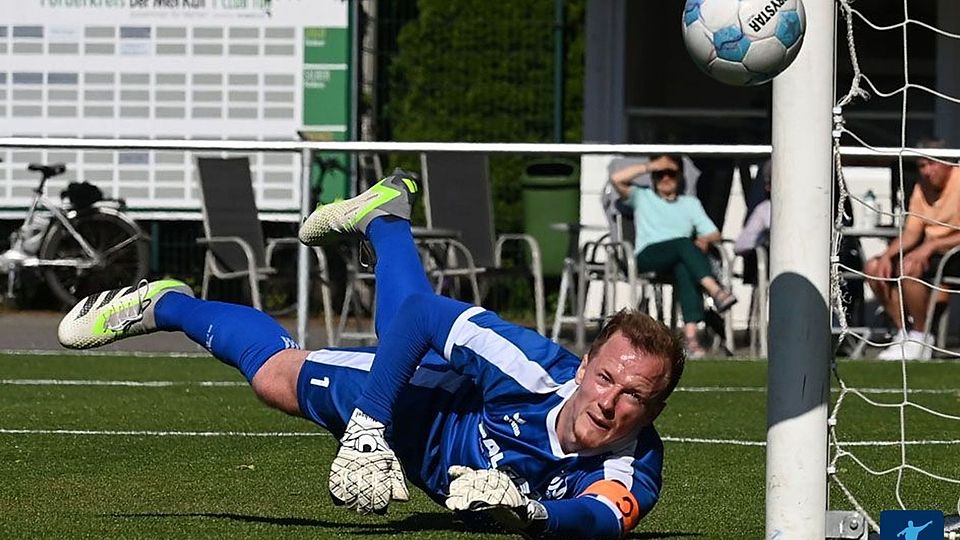 Siegburgs Keeper Michael Vogel war gegen den SSV Merten häufiger gefordert. Gegen den FV Bonn-Endenich will er seinen Kasten wieder sauber halten.