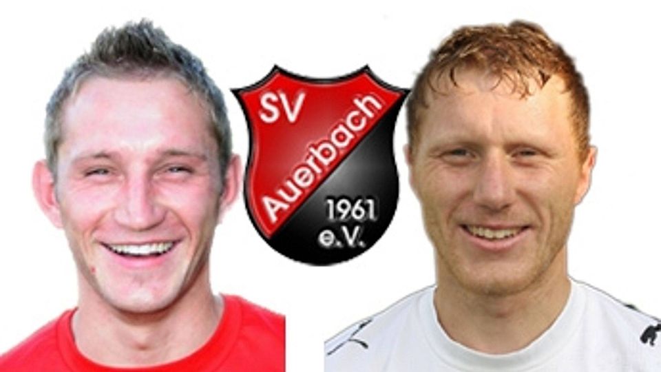 Hans Kroiss und Matthias Steudtner haben auch in der kommenden Saison das Sagen beim SV Auerbach.