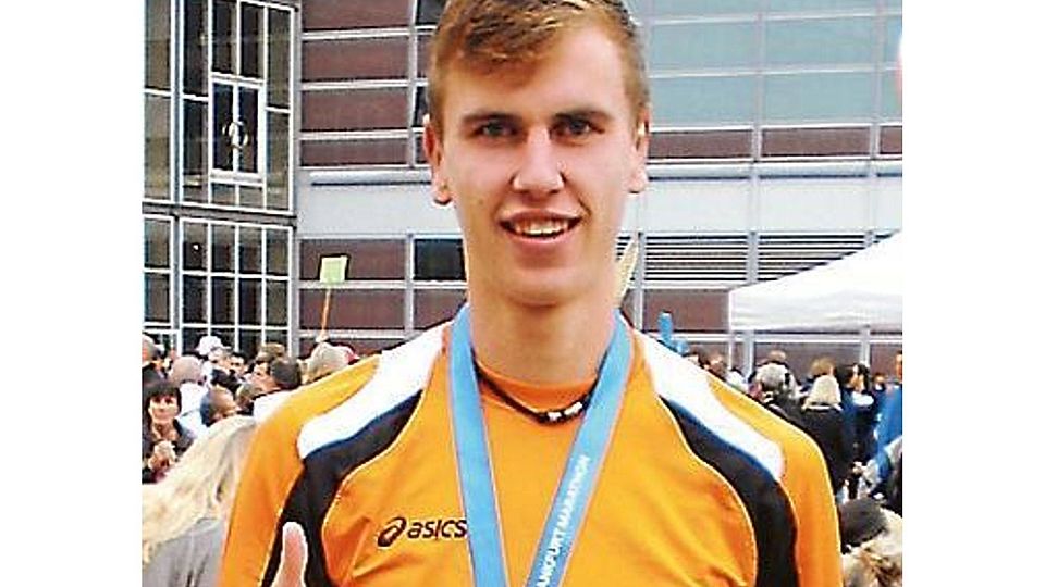 Michael Majewski lief in Frankfurt am Main persönliche Bestzeit. Privat