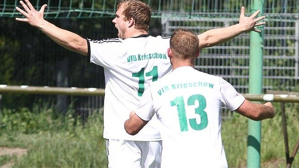 Haaaaaaaaaaaaaaaaaaaalt, hier geblieben: Andy Hebler ist natürlich dabei, in der Elf des Jahres der Brandenburgliga.Foto: Bock