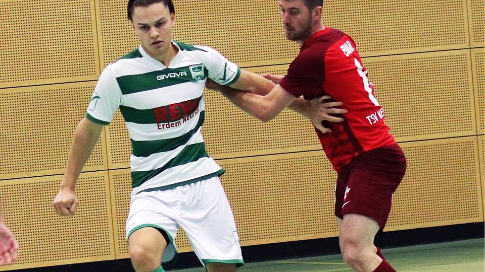 Zurück im Kader des TSV: Artem Burdman (l.) fährt mit nach Karlsruhe.