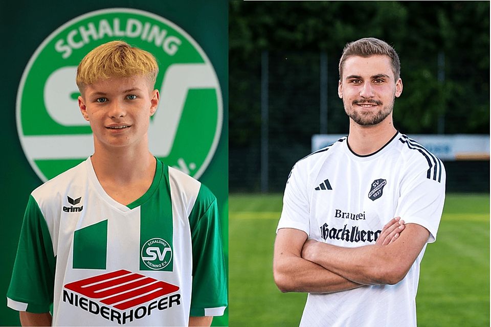 Fabian Reischl (li.) und Stefan Jungbauer zieht es zum FC Sturm Hauzenberg