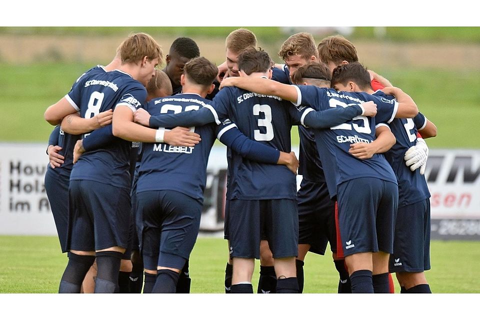 Die Fußballer des SC Oberweikertshofen.