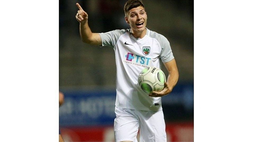 War schon im Hinspiel in Mannheim hochmotiviert: Wormatias Mittelfeldspieler Morris Nag.	Foto: Imago/Thomas Frey