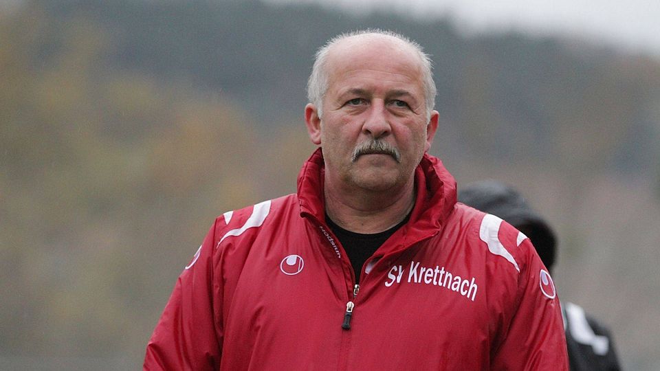 Krettnachs Trainer Erwin Berg bringt nach dem bitteren Abstieg den SV Tälchen mit einem neuen Kader wieder auf Kurs. TV-Foto: Archiv/Sebastian Schwarz
