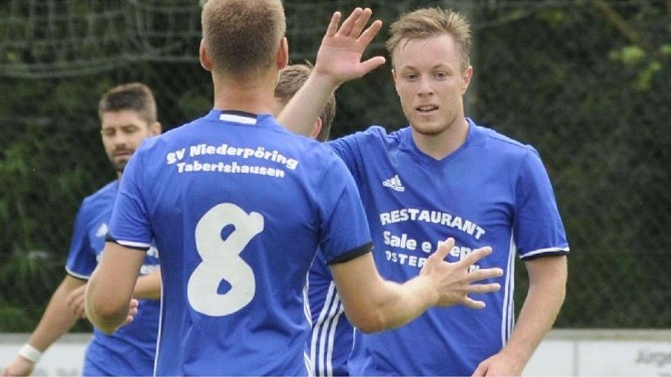 Julian Mauerer hat sein Amt als Spielertrainer beim SV Niederpöring/Tabertshausen zur Verfügung gestellt. F: Nagl