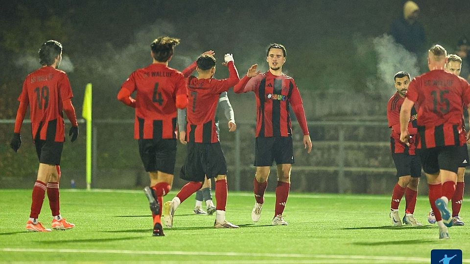 Gegen Ormania Kriftel ließ die SG Walluf nichts anbrennen und stelle früh die Weichen auf Sieg.