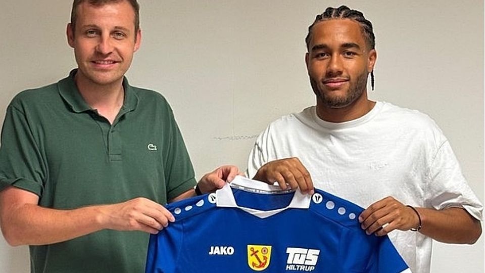 Enoch Moussa (l.) wechselt aus der Jugend des MSV Duisburg zum Oberligisten