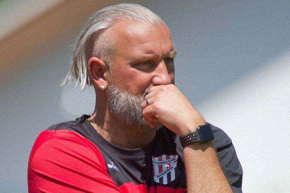 Zufrieden nach dem Re-Start: FC-Biberg-Trainer Thiemo Christau. 