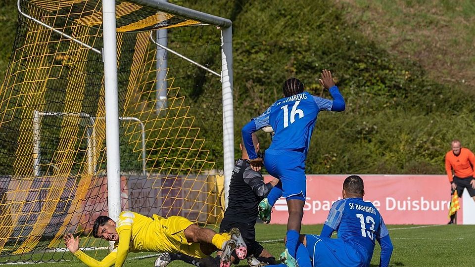 Für die Sportfreunde Baumberg gab es ein torloses Kellerduell.