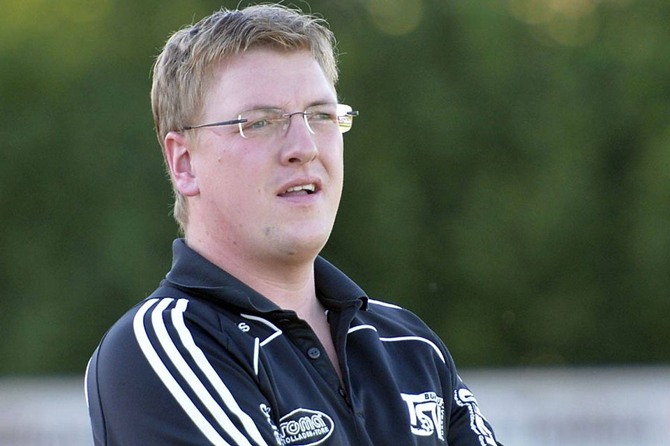 Marc Müller, Abteilungsleiter des TSV Burgau, musste nach dem Rücktritt von Reserve-Coach Xhelladin Bylygbashi schnell reagieren.  F.: Ernst Mayer