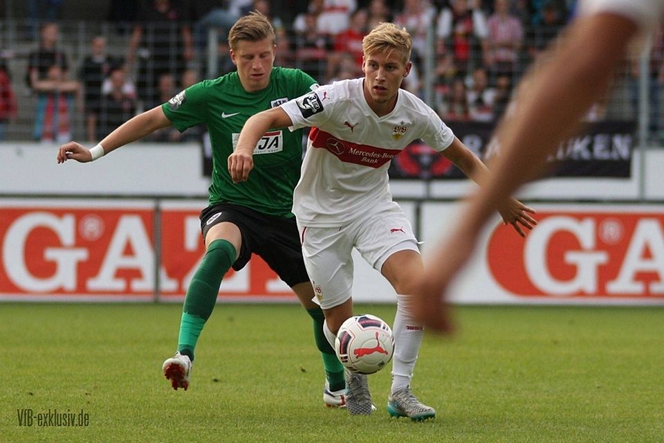Der wieder genesene Mart Ristl steht dem VfB Stuttgart II wieder zur Verfügung. Foto: Lommel