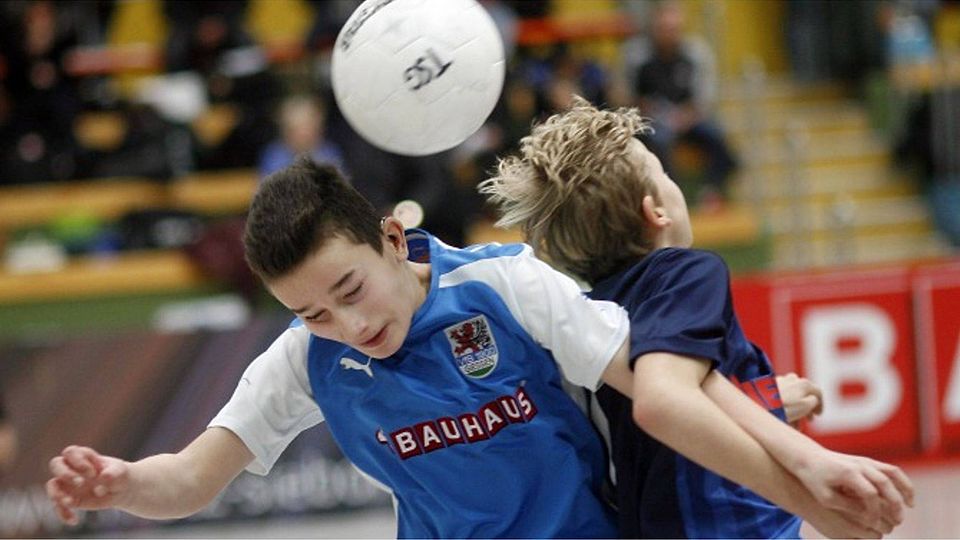 Leon Schäfer (li.) ist Teil des stark aufspielenden U13-Qualifikantenteams des VfB 1900 Gießen.	Foto: Ben