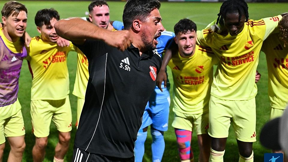 Ein Bild, das für sich spricht: ATSV-Trainer Skeraj nach dem Derbyerfolg im Hinspiel.