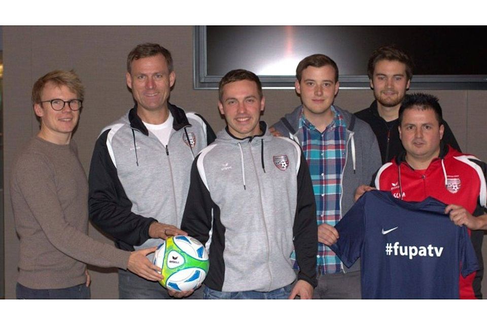 Das FuPa-Team von Schwäbisch Media trifft auf Schalke Legende Ingo Anderbrügge