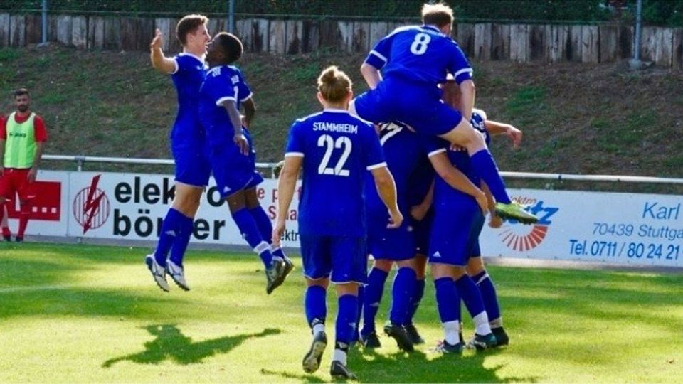 Der SC Stammheim will die erste Saisonniederlage abhaken und am Sonntag wieder einen Sieg bejubeln. Foto: SC Stammheim