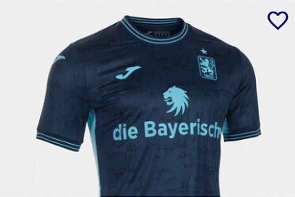 Der TSV 1860 München spielt in der Saison 2025/26 in der 3. Liga in dunkelblau.