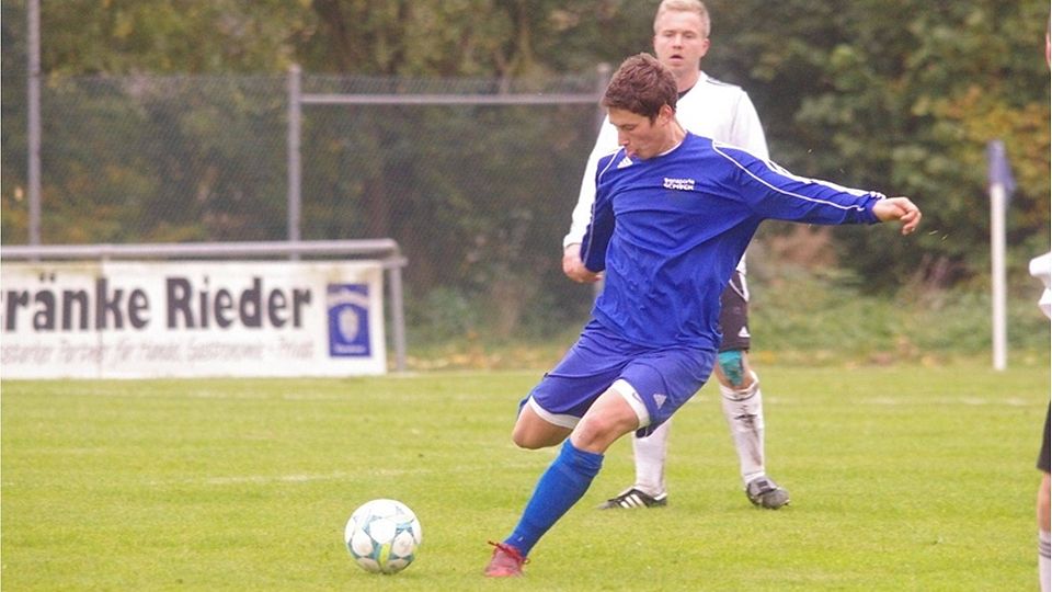 Fabian Eckert, die Arbeitsbiene im VfB-Mittelfeld, sorgte für die späte Entscheidung >F: Markus Schmautz