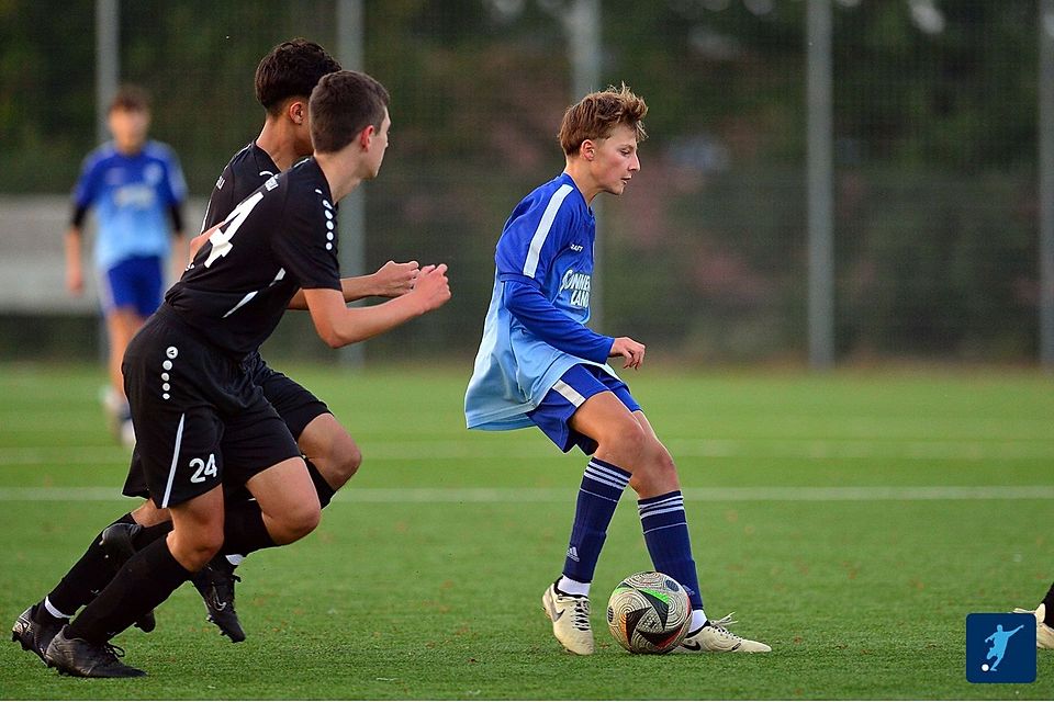 Die Grafenauer (hier gegen Passau-Grubweg) konnten mit spielerischem Können überzeugen