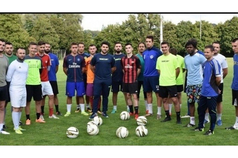 Ein Haufen Neuzugänge tummelt sich derzeit auf dem Trainingsplatz des SCF. F: dm