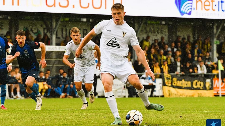 Anton Heinz wird sich aller Voraussicht nach die Torjägerkrone in der Regionalliga aufsetzen dürfen.