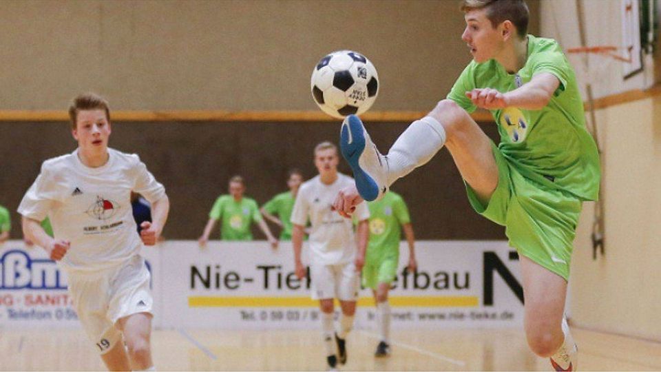 Guten Fußball verspricht das B-Junioren-Hallenturnier von Concordia Emsbüren. Foto: Scholz