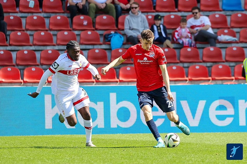 Für den VfB reichte es nur zu einem Punkt gegen Unterhaching. 