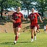 Ruderting jubelt auch in der Regionalliga regelmäßig.
