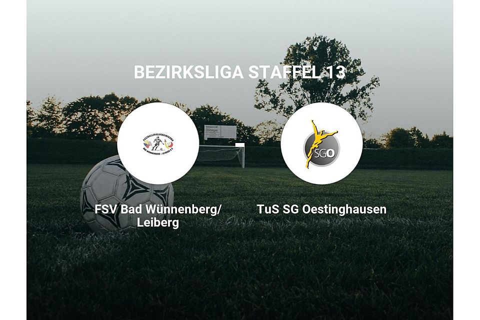 FSV Bad Wünnenberg/Leiberg gegen TuS SG Oestinghausen