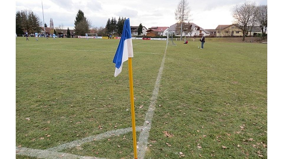 Trotz erster Niederlage wehen die Farben des SV Neckargerach nicht auf Halbmast.                   Foto: SMD