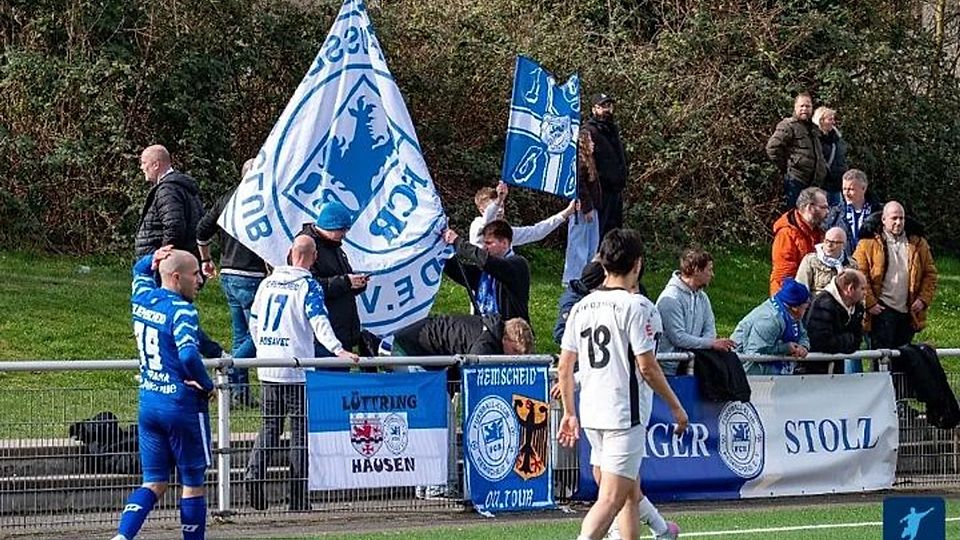 Fans wollen auch beim Pokalspiel denn Sieg feiern