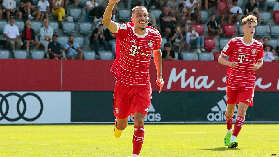 Arijon Ibrahimovic hat in der U19-Bundesliga in neun Spielen zehn Treffer für den FC Bayern erzielt.