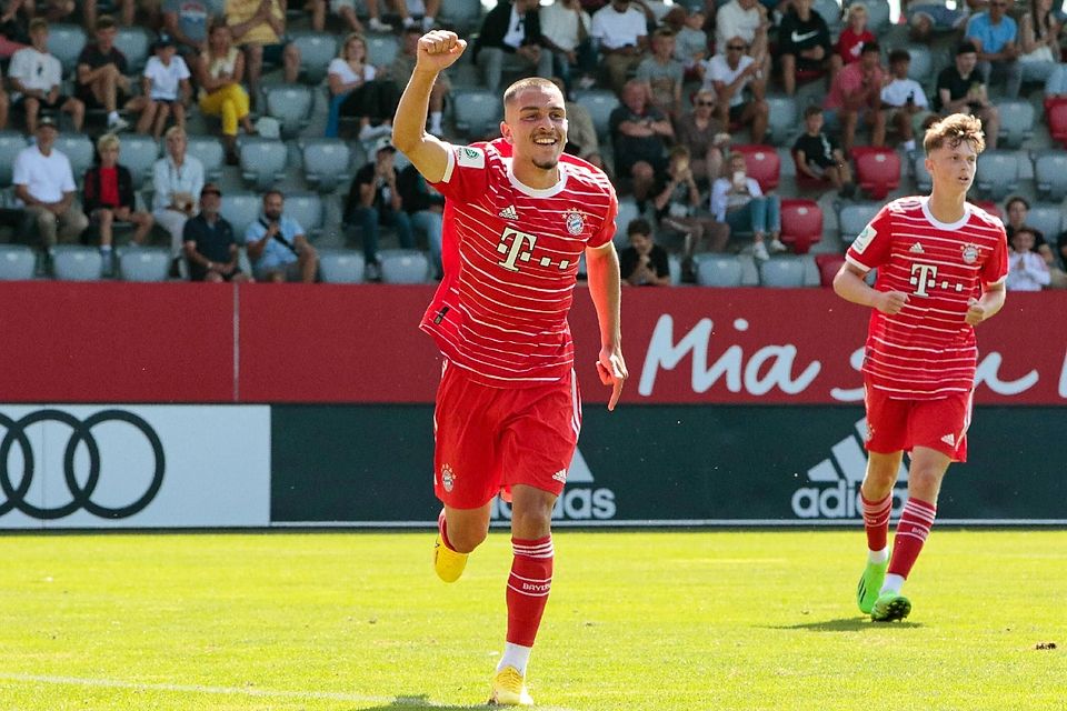 Arijon Ibrahimovic hat in der U19-Bundesliga in neun Spielen zehn Treffer für den FC Bayern erzielt.