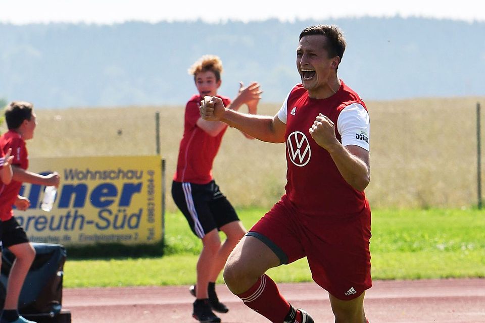 Daniel Bergmann erzielte in der Nachspielzeit den 3:2-Siegtreffer für die SpVgg Vohenstrauß gegen den FC Wernberg.