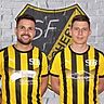 Oliver Mühlberger (rechts) und Frank Mazur bilden in der neuen Saison das Trainerduo in Bachern.