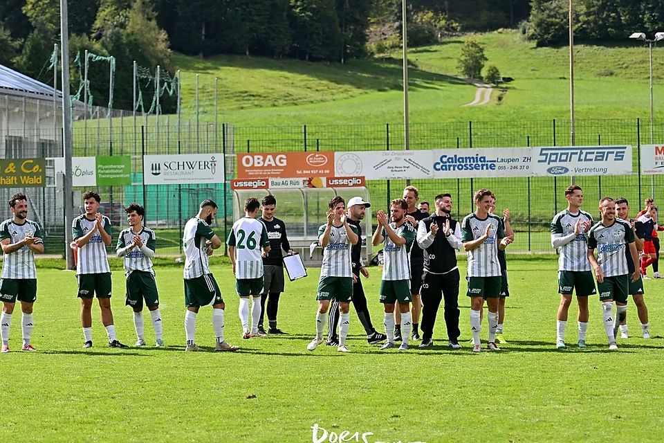 Der FC Wald begeisterte seine Anhänger auch in der 2. Liga.