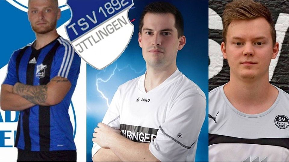 Andreas Forgo (l.), Marco Möbius (m.) und Kevin Hurka verstärken zur Winterpause den TSV Ittlingen.