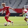 FC Bayern im Einsatz. 