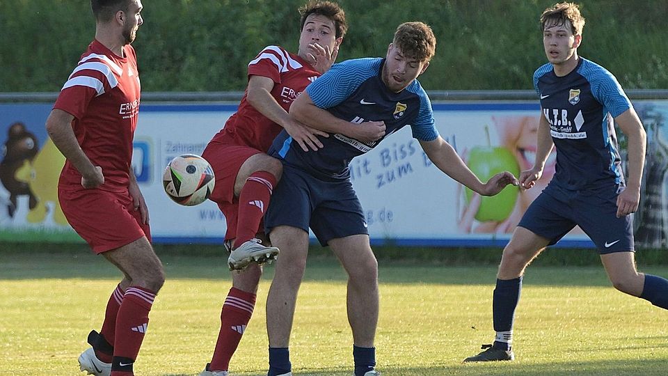 Viehhausen (in blau) und Breitenbrunn (rot) wünschen sich mal wieder Zählbares.