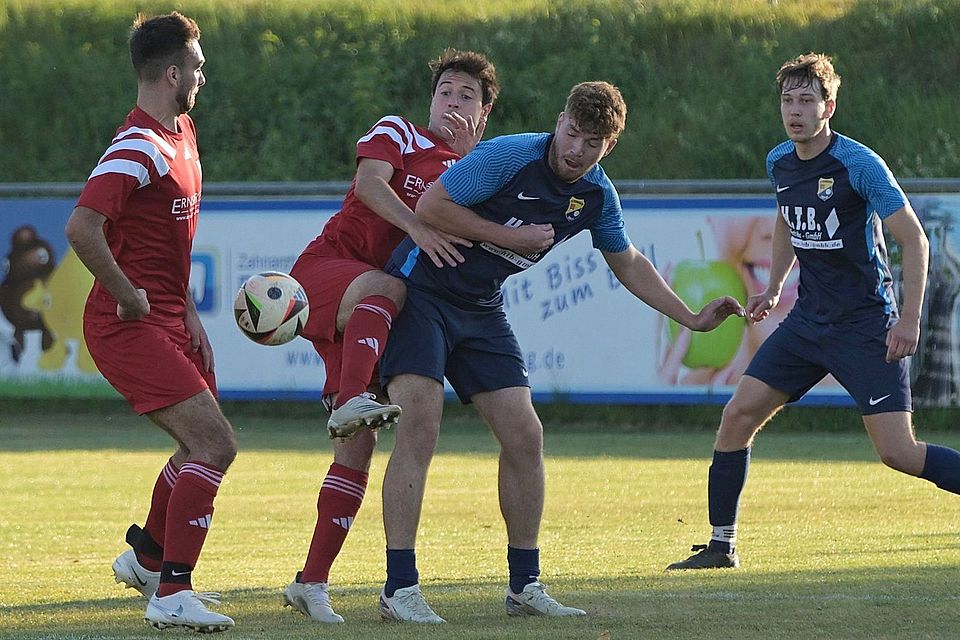 Viehhausen (in blau) und Breitenbrunn (rot) wünschen sich mal wieder Zählbares.