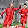 Regionalliga Bayern; FC Bayern München II - SpVgg Greuther Fürth II; 29.10.2024 Jubel nach dem Treffer zum 1-0 durch Ste