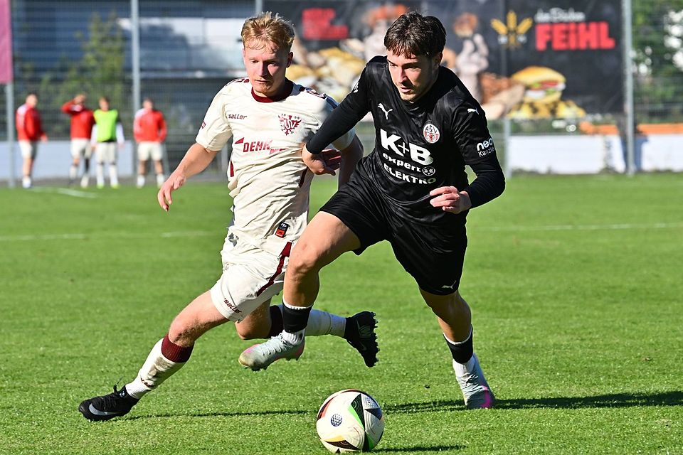 Yannick Frey (re.) hat sich dem TSV Grünwald angeschlossen.