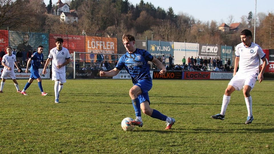 Simon Schwarz erzielte das zwischenzeitliche 1:0 für den FV Ravensbug.