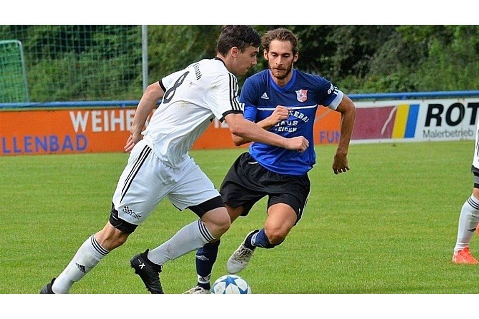 Okan-Tamer Özbay (rechts) und sein SV Anadoluspor brennen auf das Lokalderby gegen die favorisierte "Zweite" des Bayernligisten SpVgg SV Weiden. F: Nachtigall